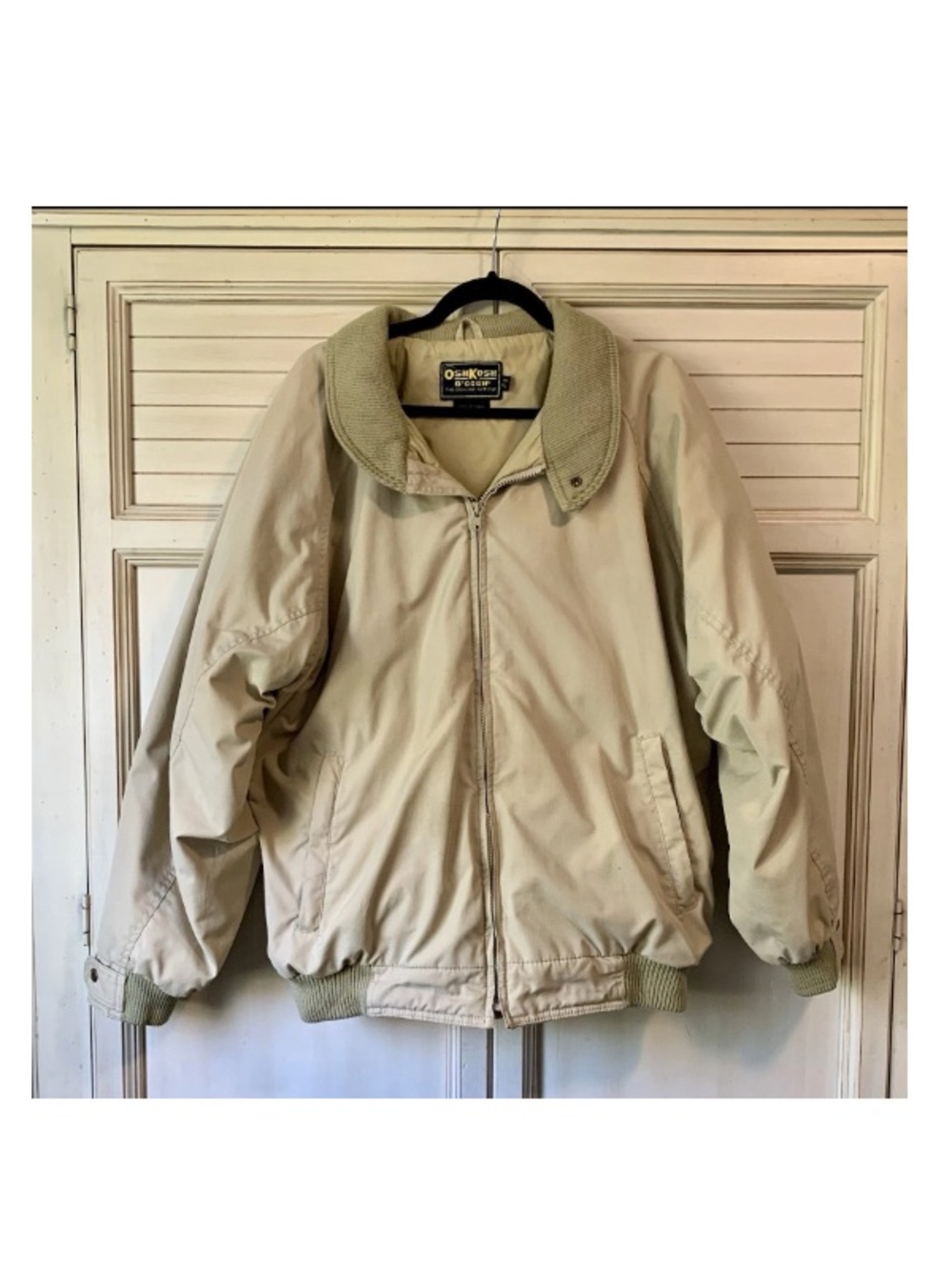 Vintage Oshkosh B'Gosh Men’s Workwear Chore Jacket 80s 90s Y2k Coat Large